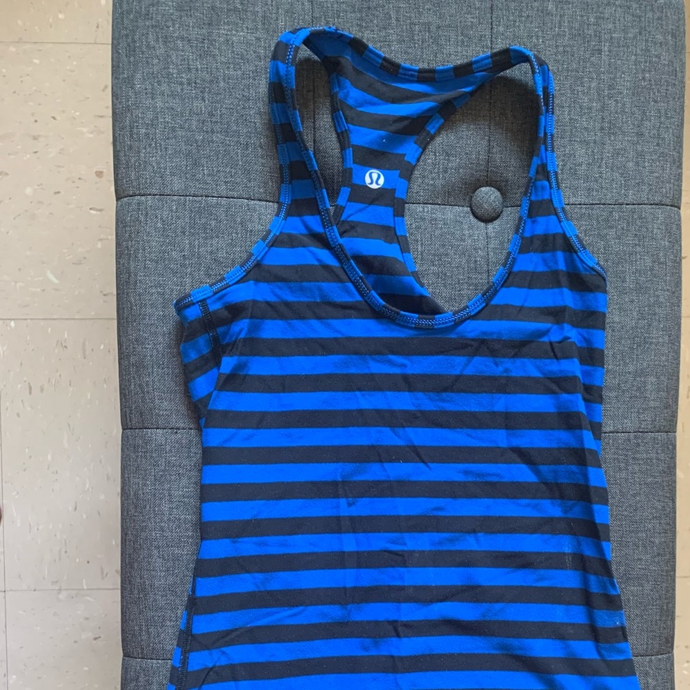 Lululemon Striped Tank Size 4/Small